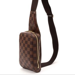Louis Vuitton Damier Ebene Geronimos Waist Bag